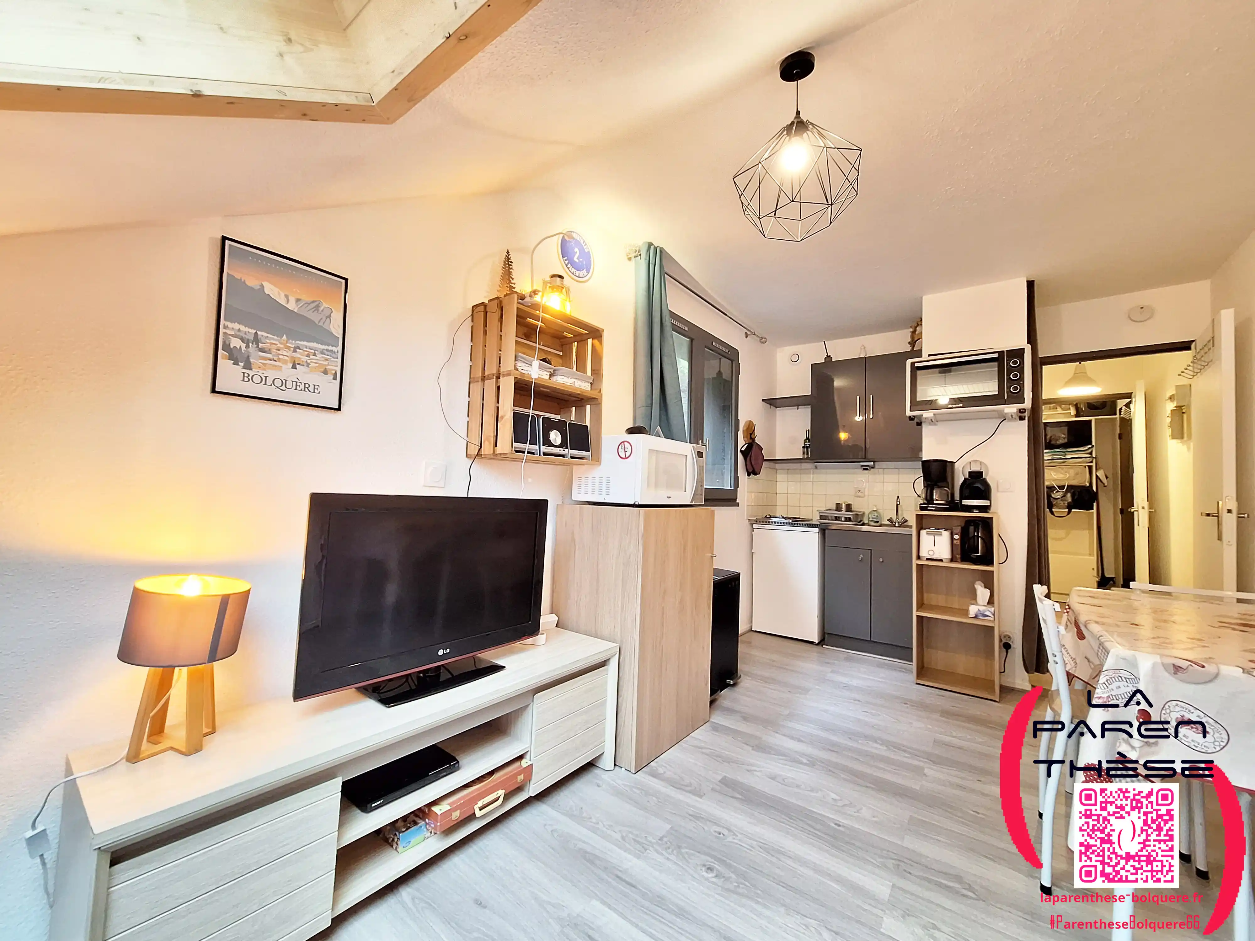 Au pied des pistes de ski, location appartement La Parenthèse Pyrénées 2000